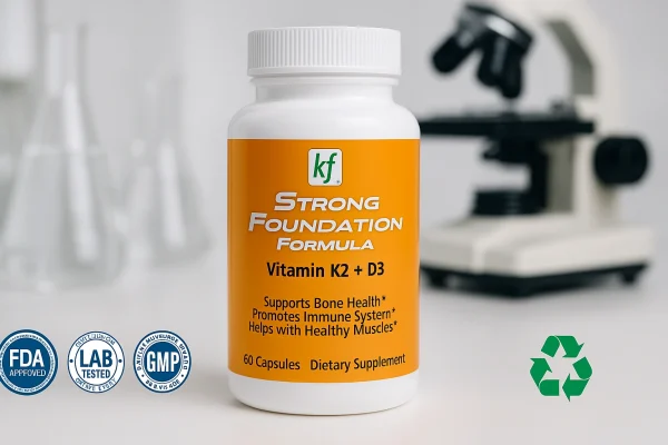 Vitamin K2 & D3 Supplement in Lab